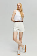 Golden Hour High Rise Girlfriend Shorts HJ801